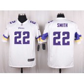 Minnesota Vikings #22 Harrison Smith Elite White Men Nike NFL Game Jersey