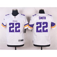 Minnesota Vikings #22 Harrison Smith Elite White Men Nike NFL Jersey