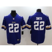 Minnesota Vikings #22 Harrison Smith Purple Vapor Untouchable Limited Men Nike NFL Jersey