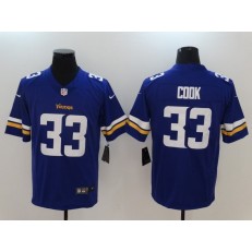 Minnesota Vikings #33 Dalvin Cook Purple Vapor Untouchable Limited Men Nike NFL Jersey