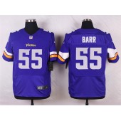 Minnesota Vikings #55 Anthony Barr Elite Purple Team Color Men Nike NFL Jersey
