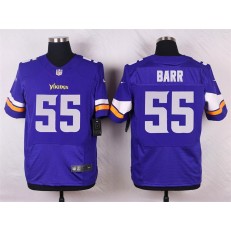 Minnesota Vikings #55 Anthony Barr Elite Purple Team Color Men Nike NFL Jersey