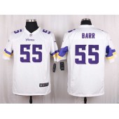 Minnesota Vikings #55 Anthony Barr Elite White Men Nike NFL Game Jersey