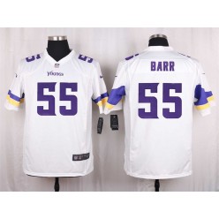 Minnesota Vikings #55 Anthony Barr Elite White Men Nike NFL Game Jersey