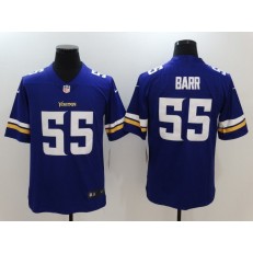 Minnesota Vikings #55 Anthony Barr Purple Vapor Untouchable Limited Men Nike NFL Jersey