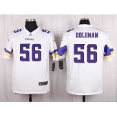 Minnesota Vikings #56 Chris Doleman Elite White Men Nike NFL Game Jersey