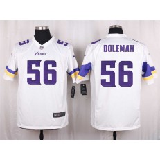 Minnesota Vikings #56 Chris Doleman Elite White Men Nike NFL Game Jersey