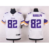 Minnesota Vikings #82 Kyle Rudolph Elite White Men Nike NFL Jersey