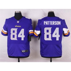 Minnesota Vikings #84 Cordarrelle Patterson Elite Purple Team Color Men Nike NFL Jersey