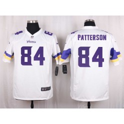 Minnesota Vikings #84 Cordarrelle Patterson Elite White Men Nike NFL Game Jersey