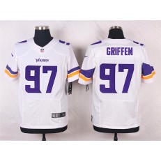 Minnesota Vikings #97 Everson Griffen Elite White Men Nike NFL Jersey