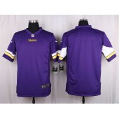 Minnesota Vikings #Blank Elite Purple Men Nike NFL Game Jersey