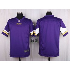 Minnesota Vikings #Blank Elite Purple Men Nike NFL Game Jersey