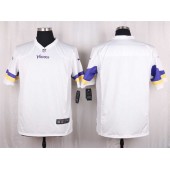 Minnesota Vikings #Blank Elite White Men Nike NFL Game Jersey