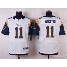 St. Louis Rams #11 Tavon Austin Men Nike White Elite NFL Jersey