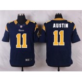 St. Louis Rams #11 Tavon Austin Navy Blue Men Football Elite Nike NFL Jersey