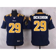 St. Louis Rams #29 Eric Dickerson Navy Blue Men Football Elite Nike NFL Jersey