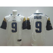 St. Louis Rams #9 Austin Davis White Elite Men Nike NFL Jersey