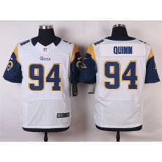 St. Louis Rams #94 Robert Quinn Men Nike White Elite NFL Jersey