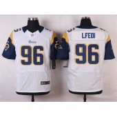 St. Louis Rams #96 Martin Ifedi Men Nike White Elite NFL Jersey