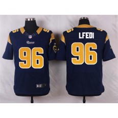 St. Louis Rams #96 Martin Ifedi Navy Blue Men Football Elite Nike NFL Jersey