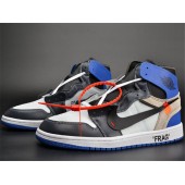 AIR JORDAN 1 RETRO VIRGIL ABLOH FRAGMENT DESIGN BLUE WHITE
