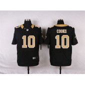 New Orleans Saints #10 Brandin Cooks Black Team Color Men Stitched Nike NFL Elite Jersey
