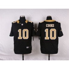 New Orleans Saints #10 Brandin Cooks Black Team Color Men Stitched Nike NFL Elite Jersey