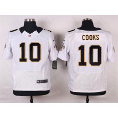 New Orleans Saints #10 Brandin Cooks White Elite Men Nike NFL Jersey