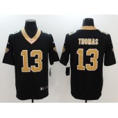New Orleans Saints #13 Michael Thomas Black Vapor Untouchable Limited Men Nike NFL Jersey