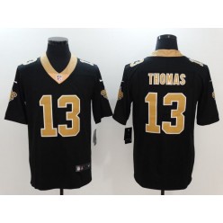New Orleans Saints #13 Michael Thomas Black Vapor Untouchable Limited Men Nike NFL Jersey