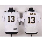New Orleans Saints #13 Michael Thomas White Elite Men Nike NFL Jersey