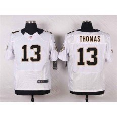 New Orleans Saints #13 Michael Thomas White Elite Men Nike NFL Jersey