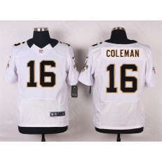 New Orleans Saints #16 Brandon Coleman White Elite Men Nike NFL Jersey