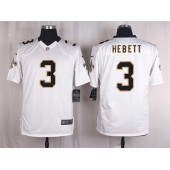 New Orleans Saints #3 Hebett White Men Nike NFL Game Jersey
