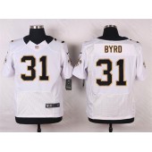 New Orleans Saints #31 Jairus Byrd White Elite Men Nike NFL Jersey