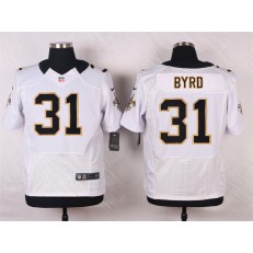 New Orleans Saints #31 Jairus Byrd White Elite Men Nike NFL Jersey