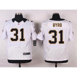 New Orleans Saints #31 Jairus Byrd White Elite Men Nike NFL Jersey
