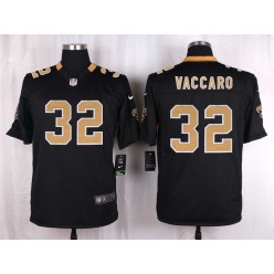 New Orleans Saints #32 Kenny Vaccaro Black Men Nike NFL Game Jersey
