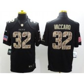 New Orleans Saints #32 Kenny Vaccaro Black Men Stitched Nike NFL Limited Salute to Service Jersey