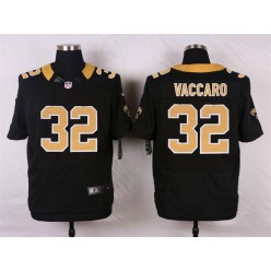 New Orleans Saints #32 Kenny Vaccaro Black Team Color Men Stitched Nike NFL Elite Jersey