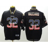 New Orleans Saints #32 Kenny Vaccaro USA Flag Fashion Black Men Elite Football Nike NFL Jersey