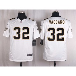New Orleans Saints #32 Kenny Vaccaro White Men Nike NFL Game Jersey