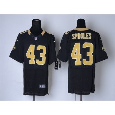 New Orleans Saints #43 Darren Sproles Black Team Color Men Stitched Nike NFL Elite Jersey