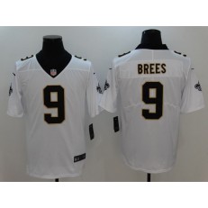 New Orleans Saints #9 Drew Brees White Vapor Untouchable Limited Men Nike NFL Jersey