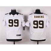 New Orleans Saints #99 Sheldon Rankins White Elite Men Nike NFL Jersey