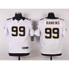 New Orleans Saints #99 Sheldon Rankins White Elite Men Nike NFL Jersey