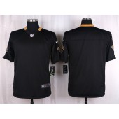 New Orleans Saints Blank Black Men Nike NFL Game Jersey