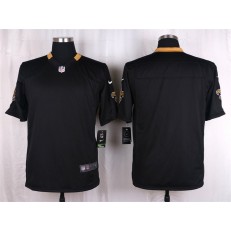New Orleans Saints Blank Black Men Nike NFL Game Jersey