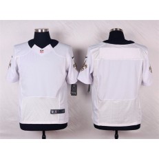 New Orleans Saints Blank White Elite Men Nike NFL Jersey